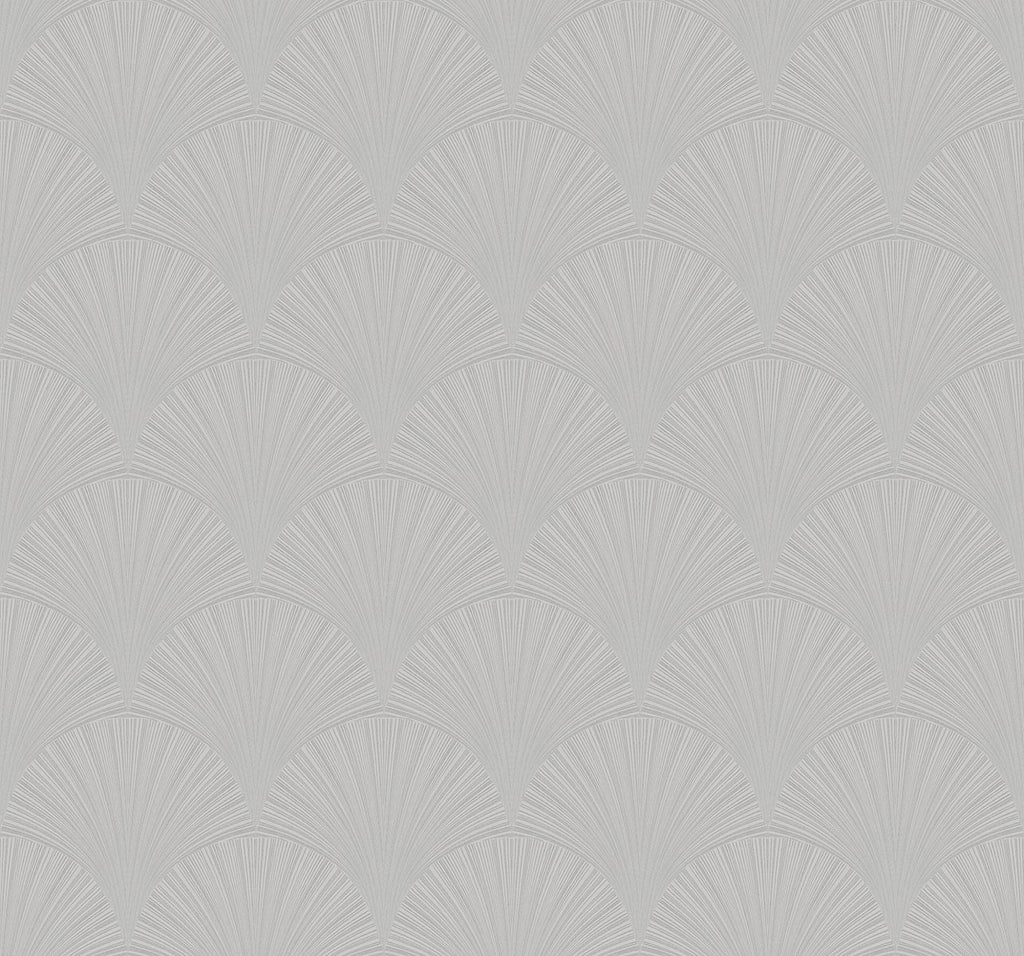 Malibu PS Arches Art Deco Geometric - Argos Grey | Peel and Stick Removable Wallpaper