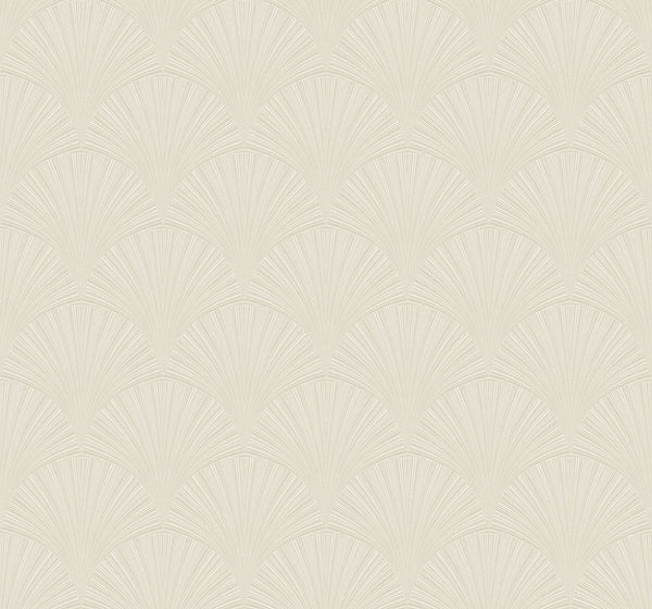 Malibu Ps Arches Art Deco Geometric - Alba Beige | Peel and Stick Removable Wallcovering