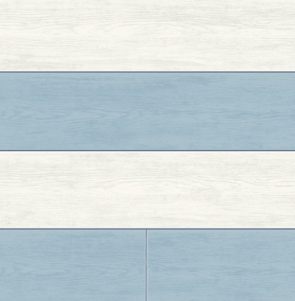 Malibu Ps Two Toned Shiplap Coastal Shiplap - Carolina Blue | Peel and Stick Removable Wallcovering
