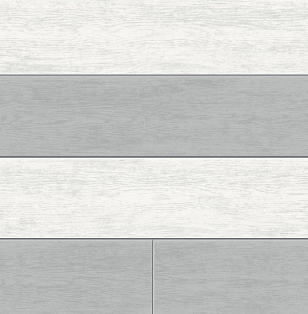 Malibu PS Two Toned Shiplap Coastal Shiplap - Argos Grey | Peel and Stick Removable Wallpaper
