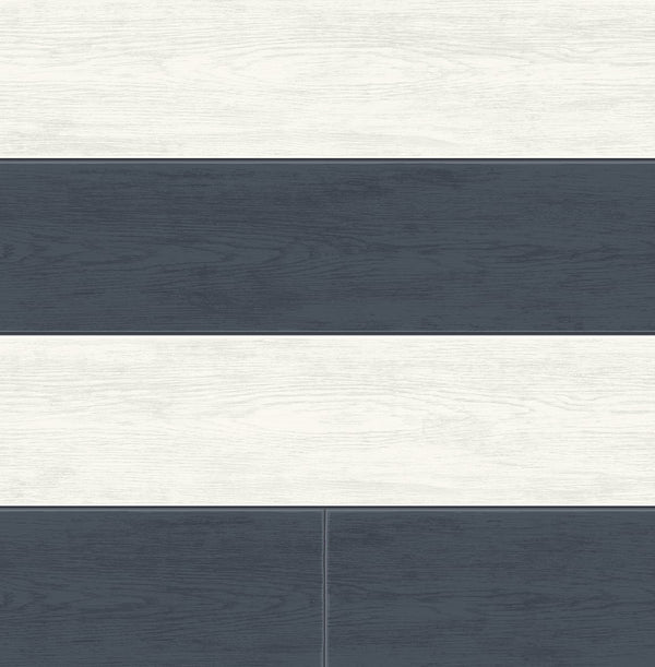 Malibu Ps Two Toned Shiplap Coastal Shiplap - Navy Blue | Peel and Stick Removable Wallcovering