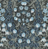Malibu PS Tulip Garden Vintage Floral - Bluestone | Peel and Stick Removable Wallpaper