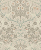 Malibu PS Victorian Garden Vintage Floral - Lunar Rock & Clay | Peel and Stick Removable Wallpaper