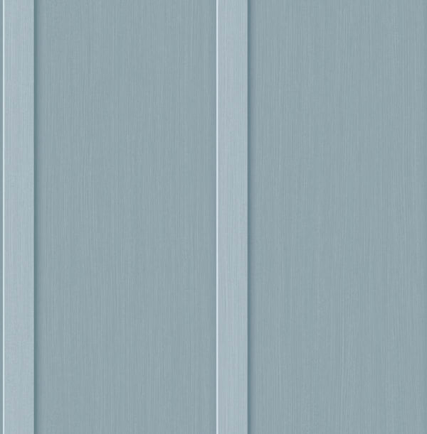 Malibu Ps Faux Board & Batten Coastal Wood - Blue Stream | Peel and Stick Removable Wallcovering