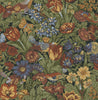 Malibu PS Bird Floral Transitional Floral - Russet & Riverside | Peel and Stick Removable Wallpaper