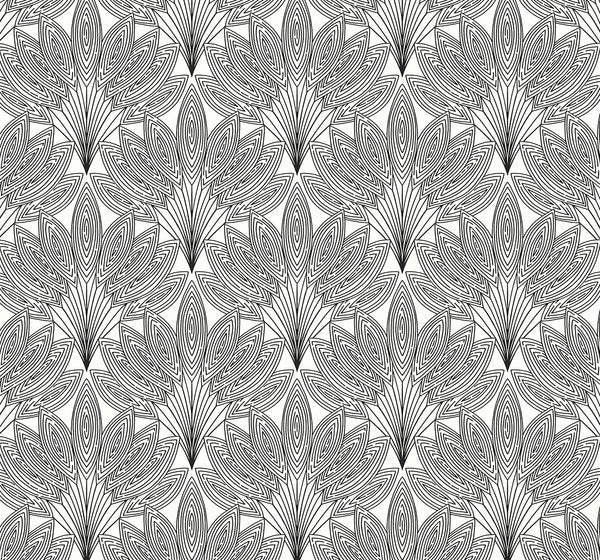 Malibu Ps Peacock Leaves Contemporary Botanical - Ebony | Peel and Stick Removable Wallcovering