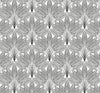 Malibu PS Peacock Leaves Contemporary Botanical - Ebony | Peel and Stick Removable Wallpaper