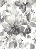 Malibu PS Watercolor Flower Contemporary Floral - Inkwell | Peel and Stick Removable Wallpaper