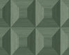 Malibu PS Quadrant Geo Contemporary Geometric - Sage Green | Peel and Stick Removable Wallpaper
