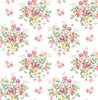 Malibu PS Floral Bunches Traditional Floral - Watermelon & Buttercup | Peel and Stick Removable Wallpaper