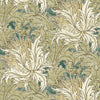 Malibu PS Floral Folly Vintage Floral - Juniper & Parchment | Peel and Stick Removable Wallpaper
