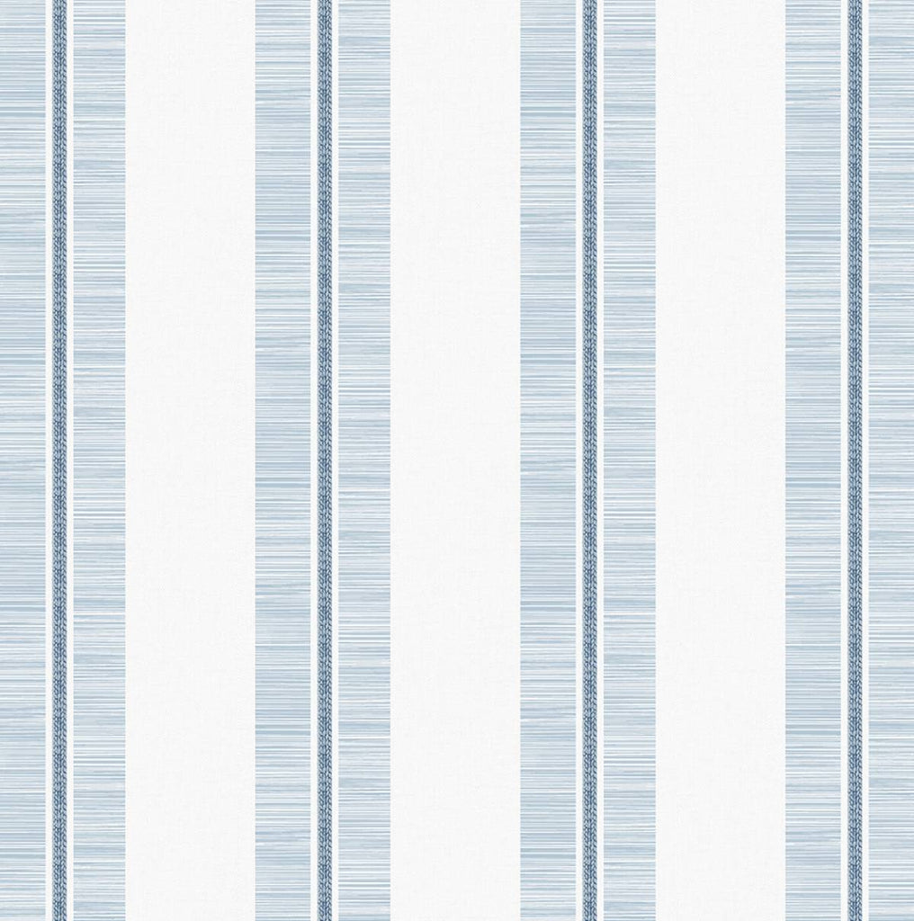 Malibu PS Beach Towel Stripe Coastal Stripe - Blue Skies | Peel and Stick Removable Wallpaper