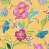 Malibu PS Painterly Floral Contemporary Floral - Cantaloupe | Peel and Stick Removable Wallpaper