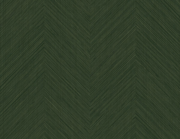 Malibu Ps Chevron Stripe Contemporary Stripe - Green | Peel and Stick Removable Wallcovering