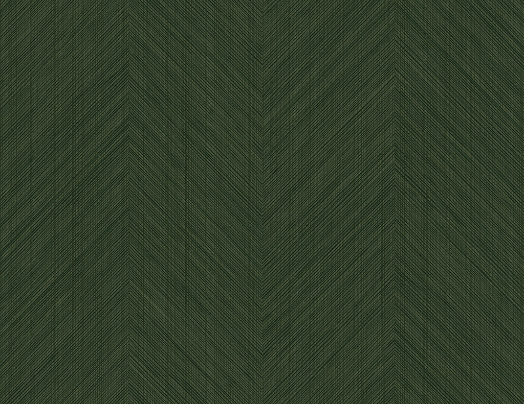 Malibu PS Chevron Stripe Contemporary Stripe - Green | Peel and Stick Removable Wallpaper