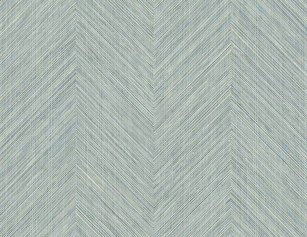 Malibu Ps Chevron Stripe Contemporary Stripe - Seabreeze | Peel and Stick Removable Wallcovering