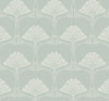 Malibu PS Deco Floral Vintage Floral - Aloe Mist | Peel and Stick Removable Wallpaper