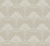 Malibu PS Deco Floral Vintage Floral - Ashwood | Peel and Stick Removable Wallpaper