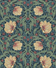 Malibu PS Pimpernel Garden Vintage Floral - Bluestone & Clay | Peel and Stick Removable Wallpaper
