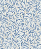 Malibu PS Willow Trail Vintage Botanical - Blue Lake | Peel and Stick Removable Wallpaper