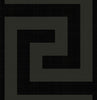 Malibu PS Maze Geo Contemporary Geometric - Ebony & Graphite | Peel and Stick Removable Wallpaper