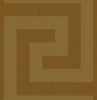 Malibu PS Maze Geo Contemporary Geometric - Antique Gold | Peel and Stick Removable Wallpaper