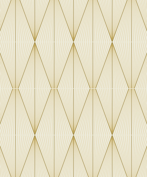 Malibu Ps Geo Diamond Contemporary Geometric - Goldenrod | Peel and Stick Removable Wallcovering