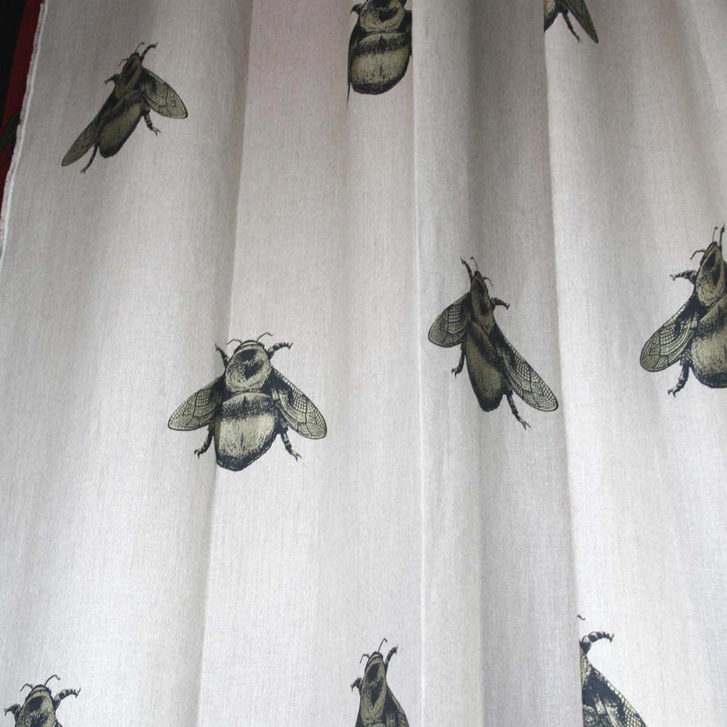 Napoleon Bee Linen Black & Pale Gold