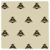 Napoleon Bee Linen Black & Pale Gold