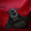 Napoleon Bee Velvet Black & Gold on Crimson