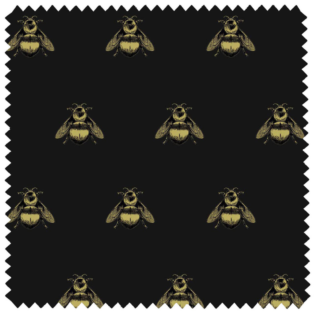 Napoleon Bee Velvet Black & Gold on