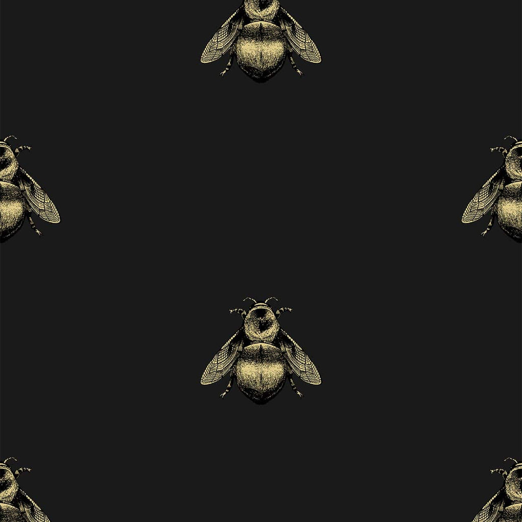Napoleon Bee Black & Gold on Black