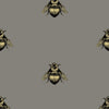 Napoleon Bee Black & Gold on Grey
