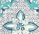Turquoise New Navy Wallcoverings | Suncloth
