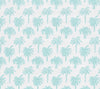 Turquoise on White
