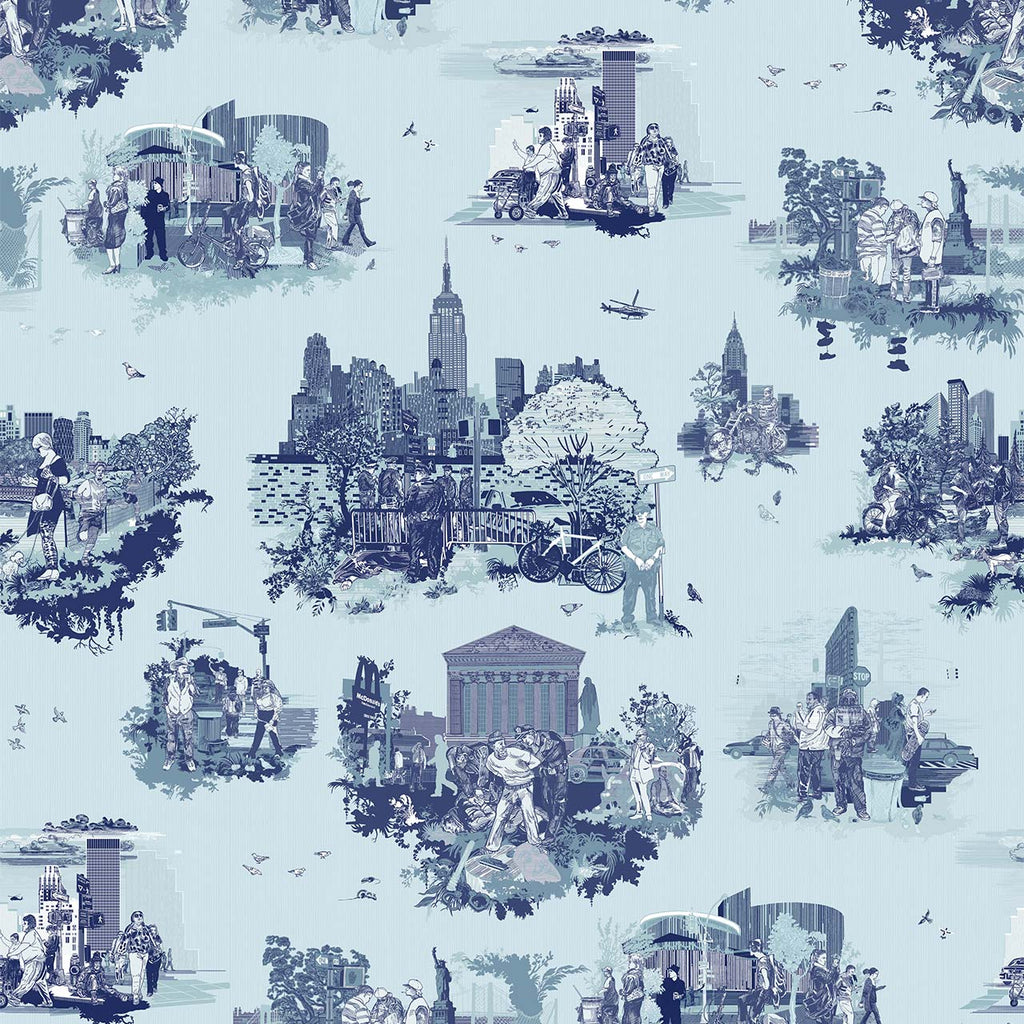 New York Toile Blues