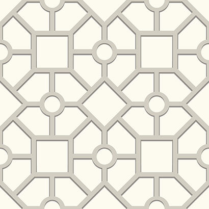 Hedgerow Trellis Wallpaper | Jeffrey Stevens