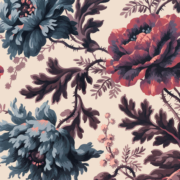 Opia Magna Magenta, Sample Wallcoverings | House of Hackney