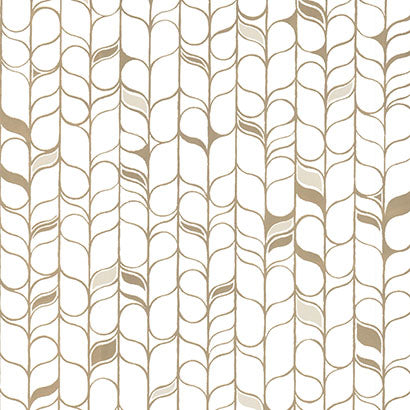 Prestatyn Cream White Wallcovering | Jeffrey Stevens