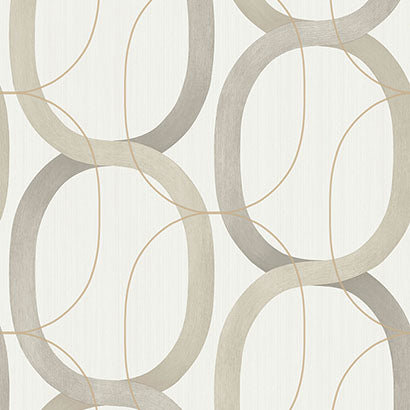 Sag Harbor Cream Wallcovering | Jeffrey Stevens