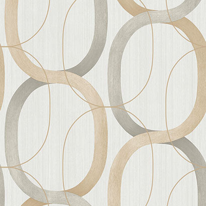 Southampton Cream Wallcovering | Jeffrey Stevens