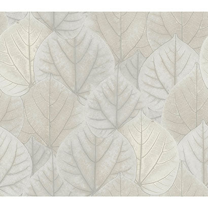 Yarmouth Cream Wallcovering | Jeffrey Stevens