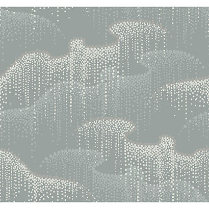 Sidmouth Gray Wallcovering | Jeffrey Stevens
