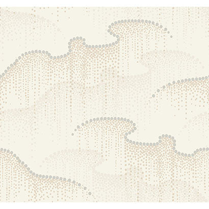 Exmouth Cream Wallcovering | Jeffrey Stevens