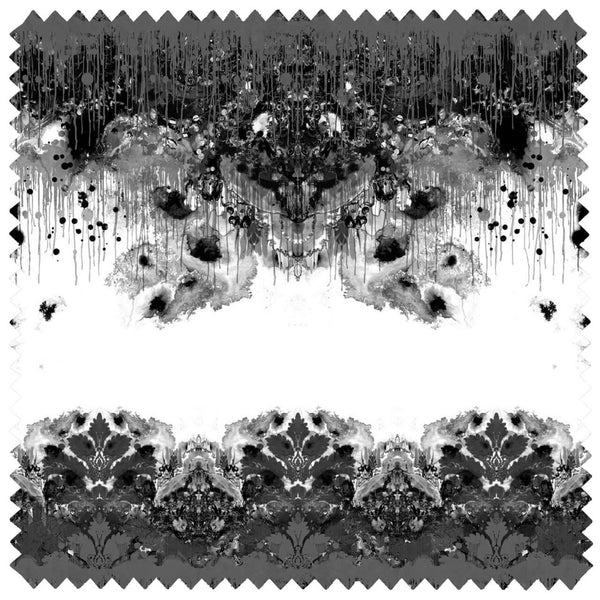 Omni Drips Cotton Greys | Timorous Beasties Fabric