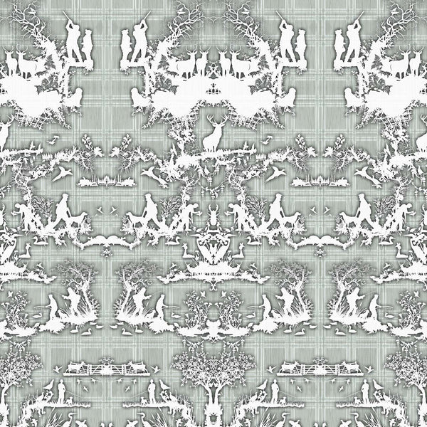Open Season Grey | Timorous Beasties Wallcovering