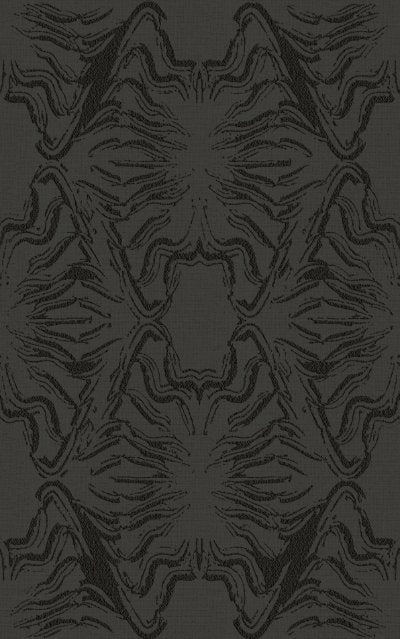 Organics Black - Charcoal Commercial Wallcovering | Koroseal