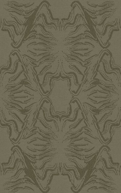 Organics Green - Taupe Commercial Wallcovering | Koroseal