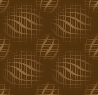 Ori Red - Dark Brown Commercial Wallcovering | Koroseal