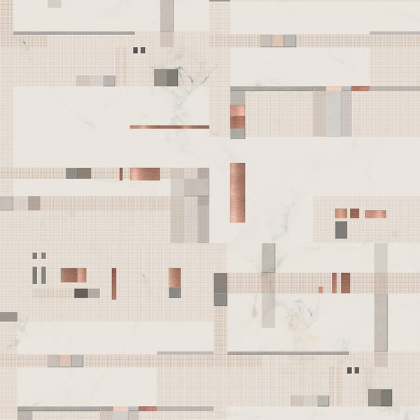 Pixels Turquoise P 3304-5, Sample Wallcoverings | Tres Tintas